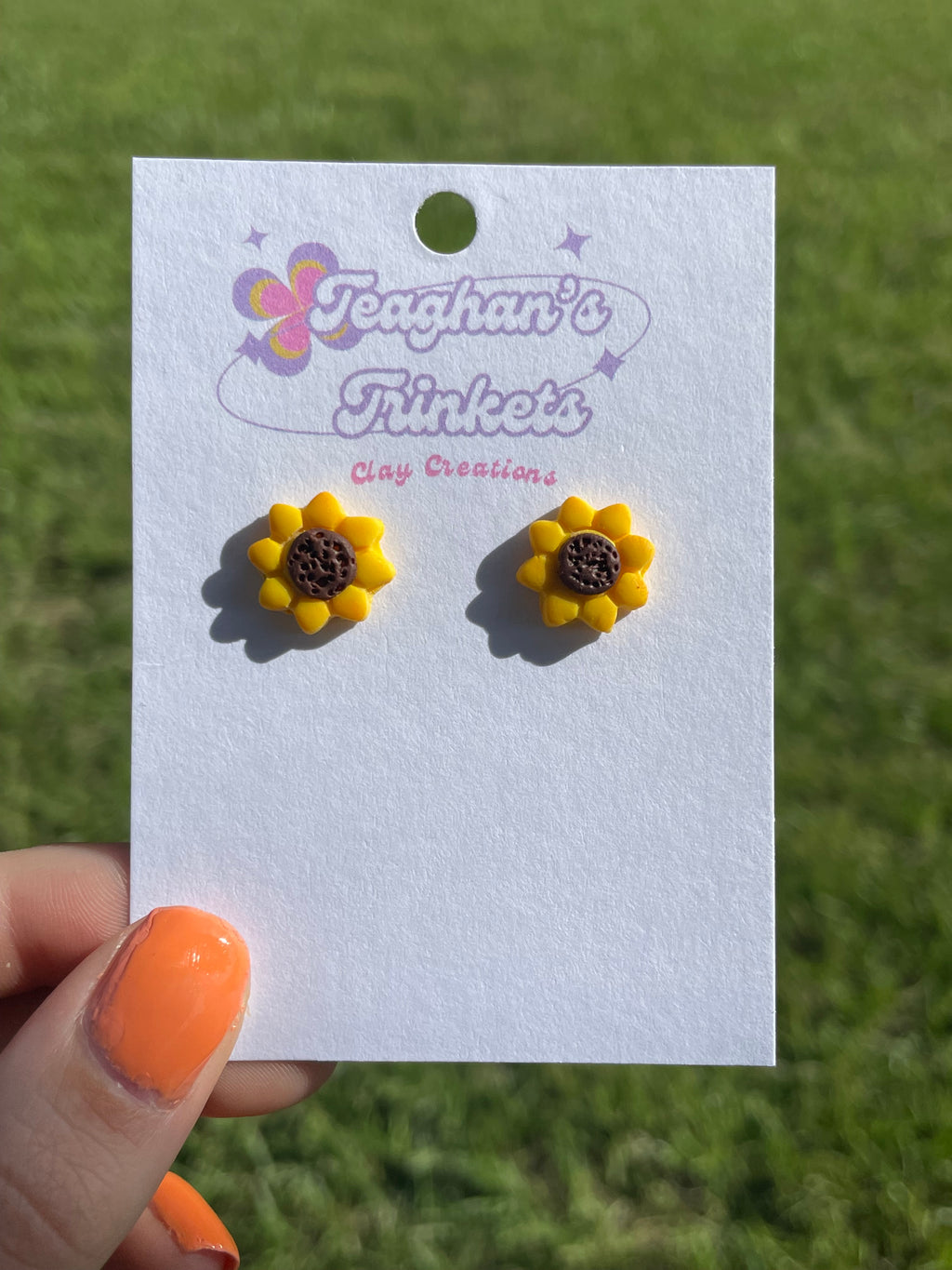 Sunflower Studs