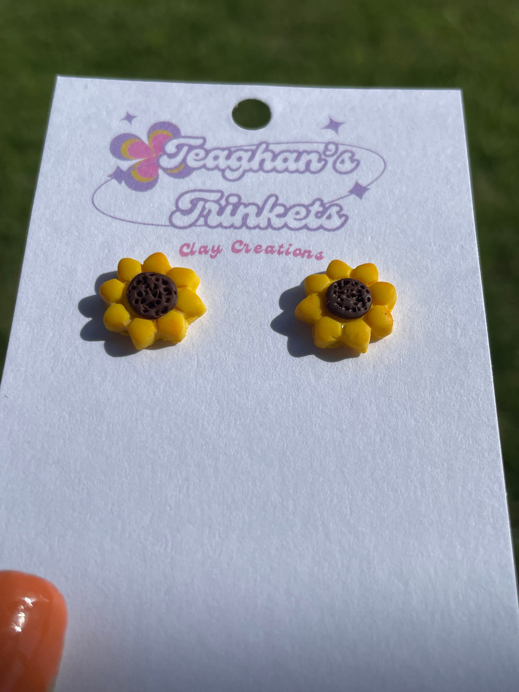 Sunflower Studs