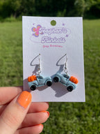Pumpkin Truck Dangles