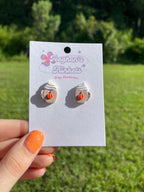 Pumpkin and Whip Studs