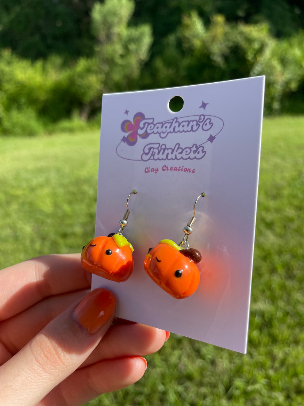 Pumpkin Dangles